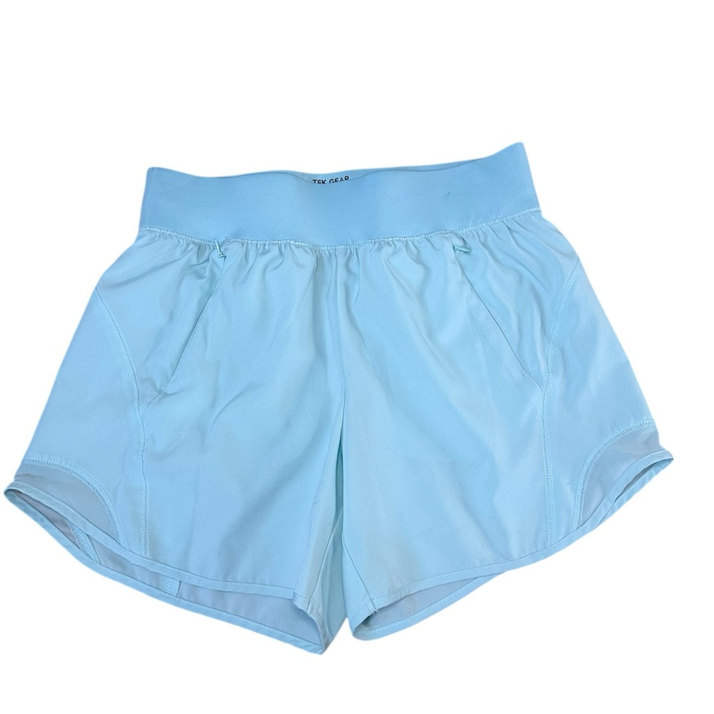 Tek Gear Blue Athletic Shorts Lightweight Breathable